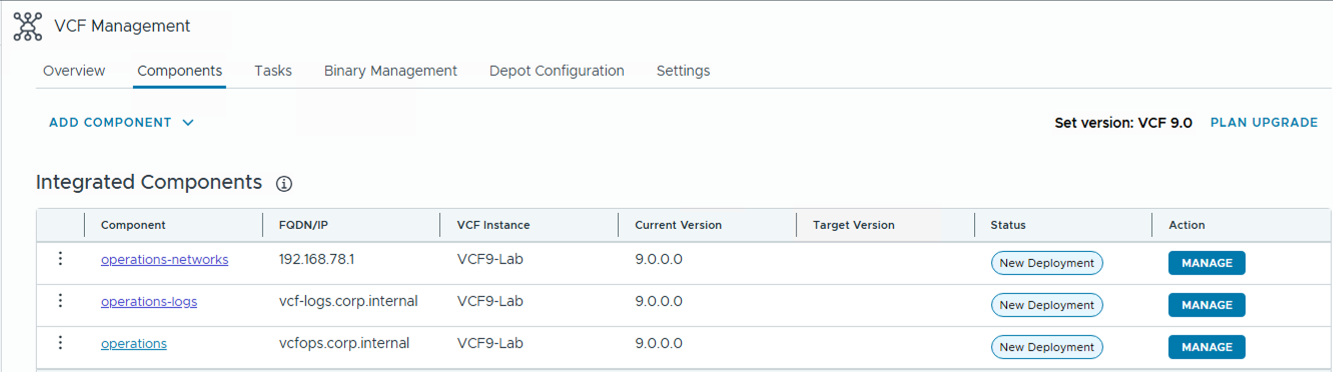 VCF 9 - Activate Log, Network and Flow Collection in VCF Operations ...